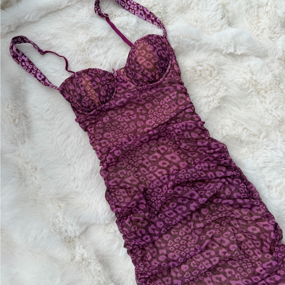 Oh Polly dress leopard